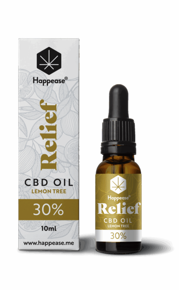 Happease Relief CBD olaj citromfa