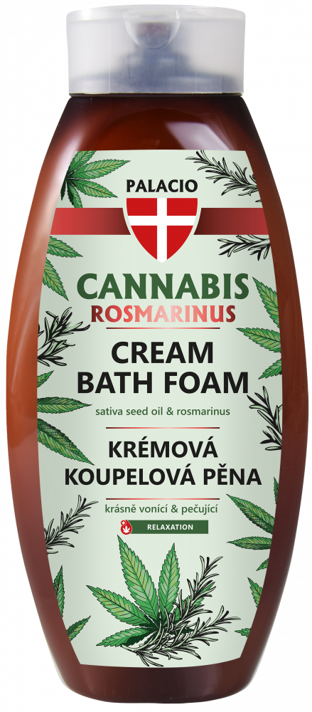 Palacio Cannabis Rosmarinus fürdőhab
