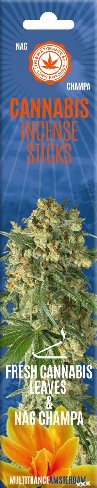 Cannabis tömjénrudak Fresh Cannabis & Nag Champa