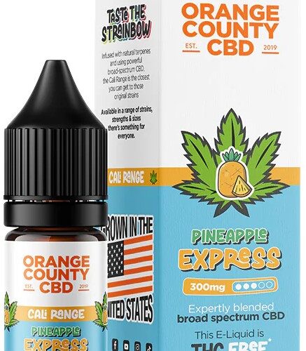 Orange County CBD E-Liquid Pineapple Express