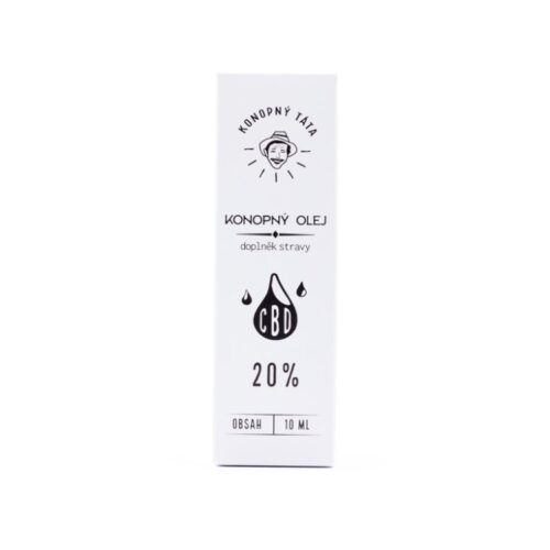 Konopný Táta CBD kender olaj 20%