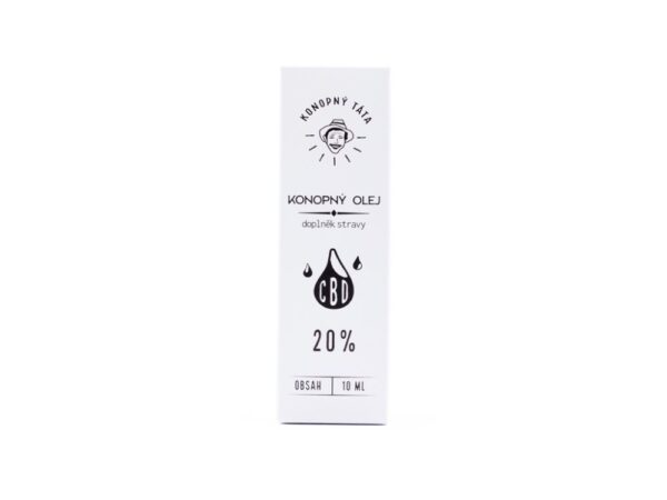 Konopný Táta CBD kender olaj 20%