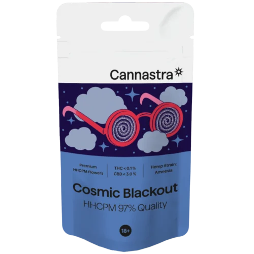 Cannastra HHCPM Flower Cosmic Blackout 97%-os minőség