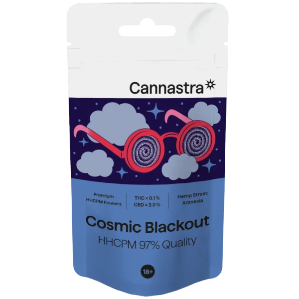 Cannastra HHCPM Flower Cosmic Blackout 97%-os minőség