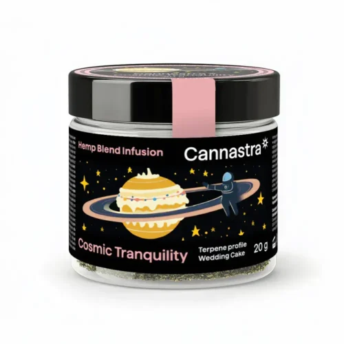 Cannastra Kenderkeverék - Kozmikus Nyugalom Őrölt Virágok Esküvői Torta (20 g)