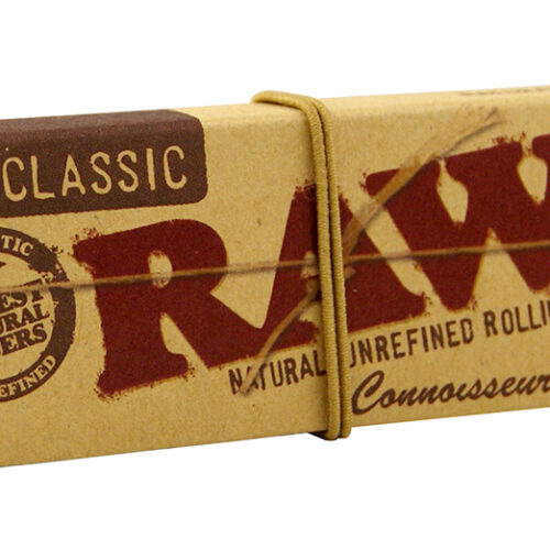 RAW Fehérítetlen klasszikus rövid Connoisseur papírok 1¼ méretű + szűrők