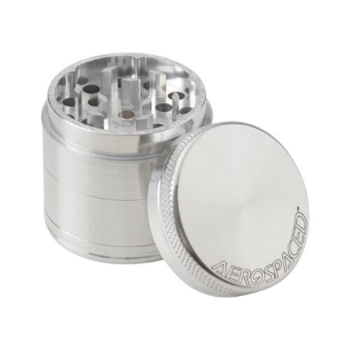 Daráló Aerospaced (4 részes) 63 mm - Ezüst