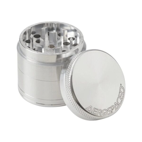 Daráló Aerospaced (4 részes) 63 mm - Ezüst