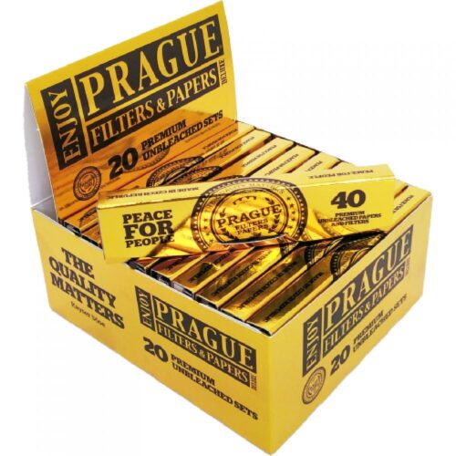 Prague Filters and Papers - Óriás méret Papírok és Szűrők - Fehérítetlen Állítsa be a - Box nak