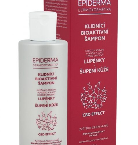 Epiderma bioaktív CBD sampon pikkelysömörre
