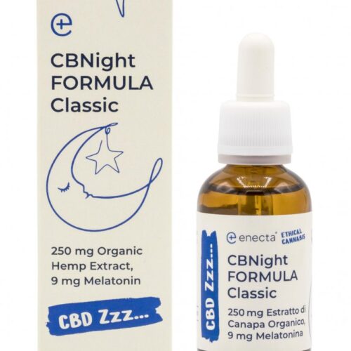 Enecta CBNight Formula Classic kenderolaj melatoninnal