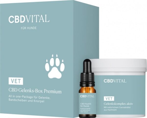 CBD Vital CBD közös élelmiszer kutyák számára Prémium Box