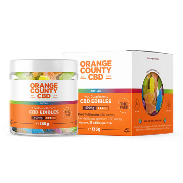 Orange County CBD Gumikás üvegek