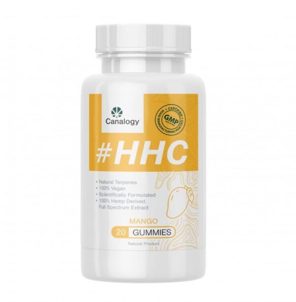 Canalogy HHC gumicukor - mangó