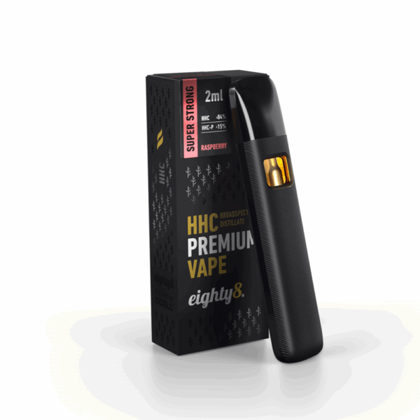 Eighty8 Superstrong HHC Vape Raspberry