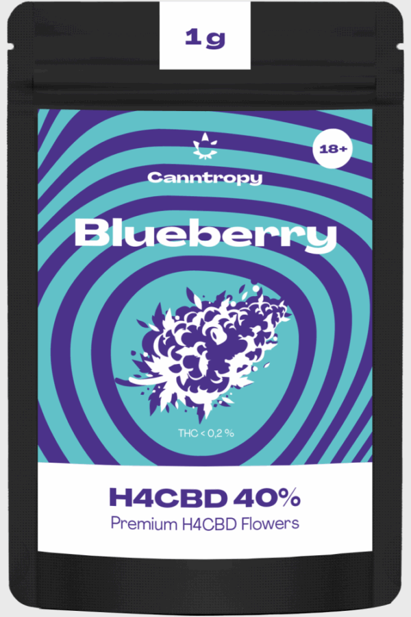 Canntropy H4CBD Flower Blueberry 40%
