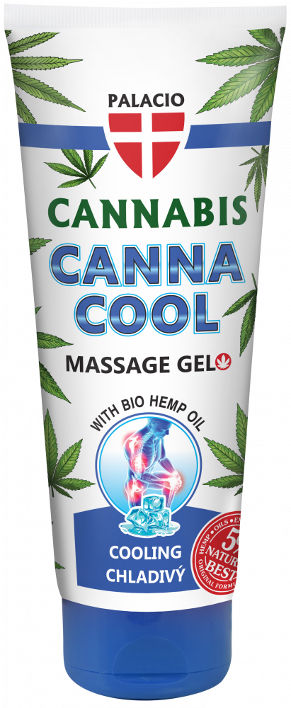 Palacio CANNABIS masszázsgél hűtőcső