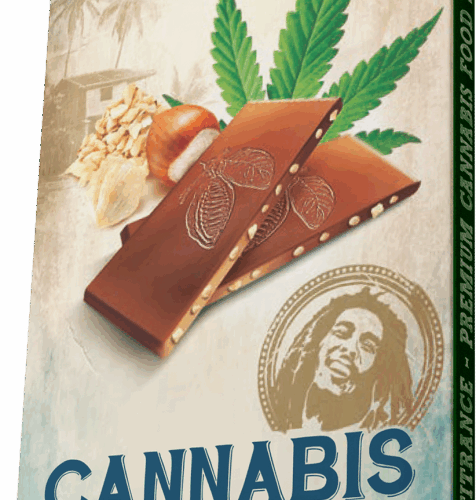 Bob Marley Cannabis & Mogyorós tejcsokoládé