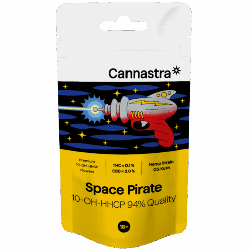 Cannastra 10-OH-HHCP Flower Space Pirate 94%-os minőség