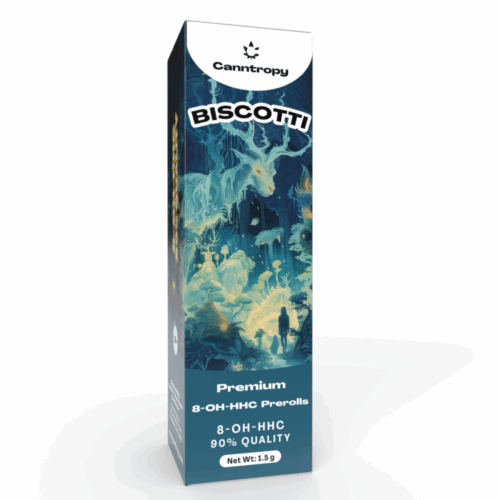Canntropy 8-OH-HHC Prerolls Biscotti