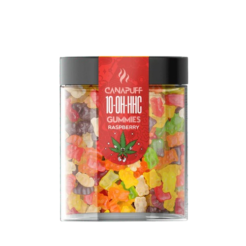 CanaPuff 10-OH-HHC Gummies Raspberry