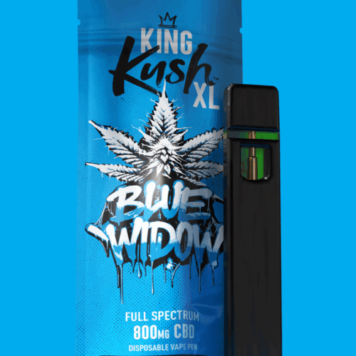 King Kush XL CBD Vape Pen Blue Widow