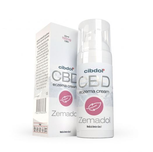 Cibdol Zemadol CBD Ekcéma Krém