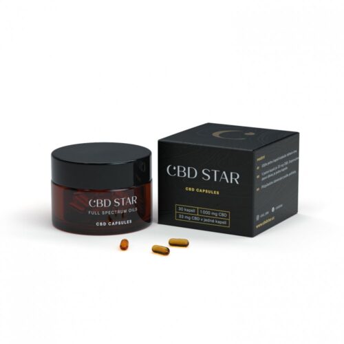 CBD Star CBD kender kapszulák 10%