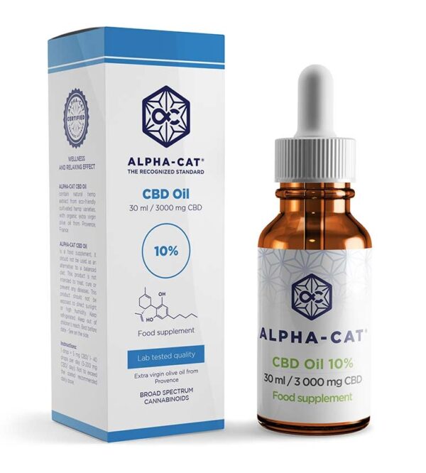 Alpha-CAT CBD olaj 10%