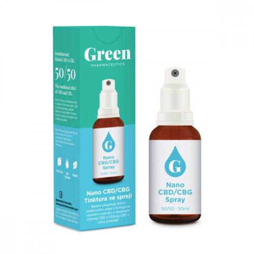 Green Pharmaceutics Nano CBG/CBD Spray - 300 mg