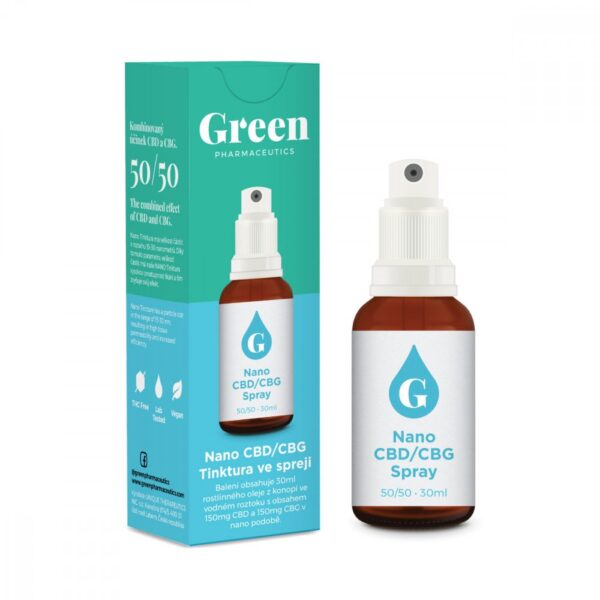 Green Pharmaceutics Nano CBG/CBD Spray - 300 mg