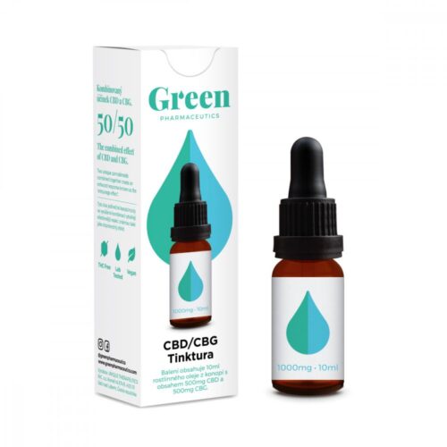 Green Pharmaceutics CBG / CBD eredeti tinktúra - 10%
