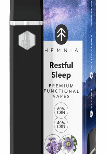 Hemnia Prémium funkcionális Vape Pen Restful Sleep
