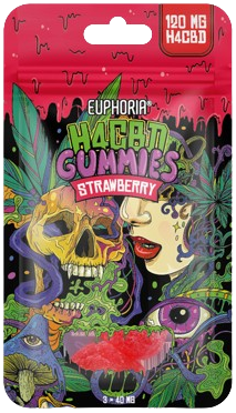 Euphoria H4CBD Gummies Strawberry