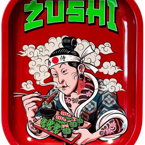 Best Buds Zushi fém gördülő tálca kicsi