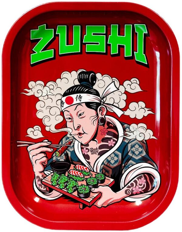 Best Buds Zushi fém gördülő tálca kicsi