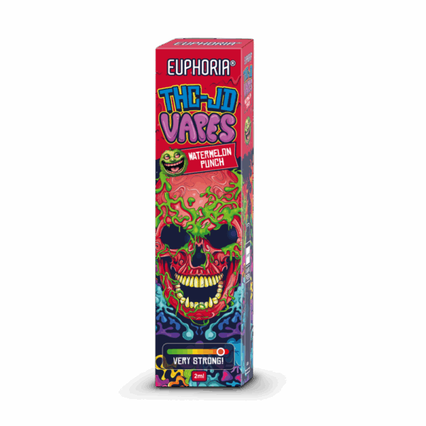 Euphoria THCJD eldobható Vape Pen Görögdinnye puncs