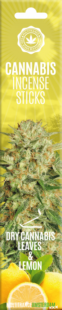 Cannabis tömjénrudak Dry Cannabis & Lemon