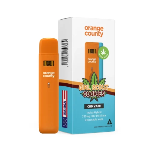 Orange County CBD Cali Eldobható E-cigaretta Toll Girl Scout Cookies