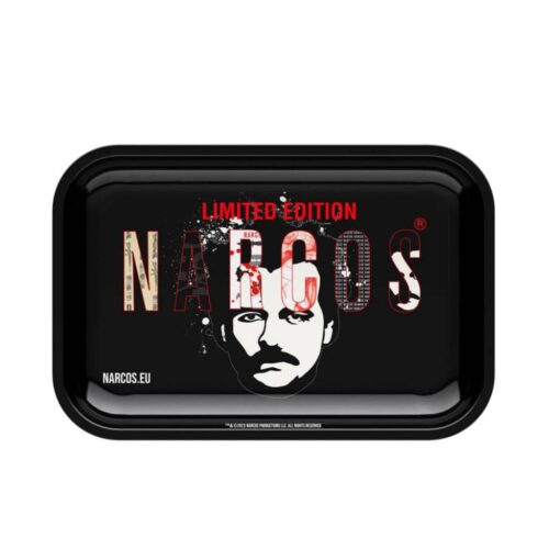 Narcos Fém gurulós tálca