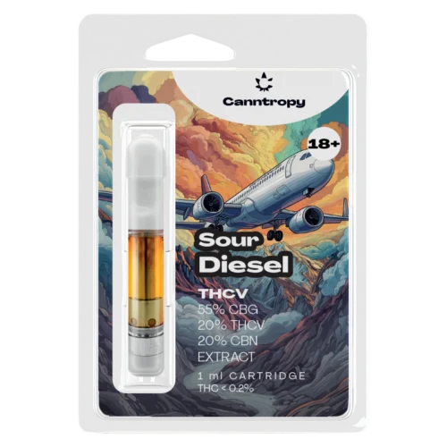 Canntropy THCV kazetta Savanyú Diesel - 20 % THCV