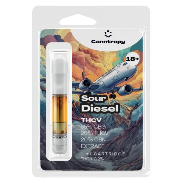 Canntropy THCV kazetta Savanyú Diesel - 20 % THCV