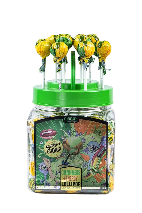 Euphoria Cannabis Energy nyalóka üvegben