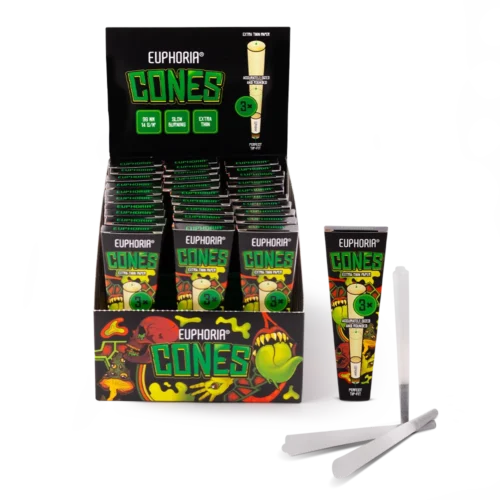 Euphoria Kingsize Slim kúpok + szűrők