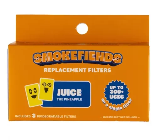 HEMPER Smoke Fiends személyi légszűrő 3 db-os csere szűrőcsomag - Ananász