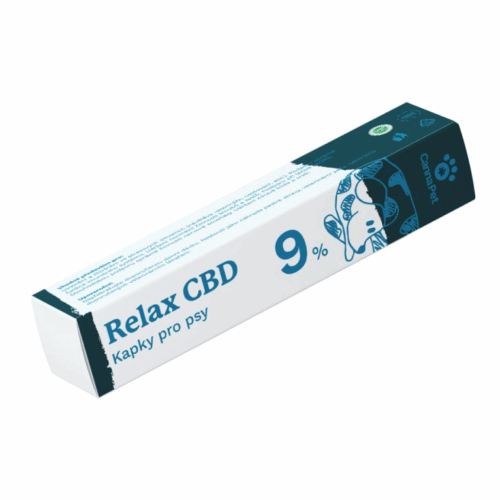 CannaPet Lazítson CBD 9 % Cseppek kutyák számára