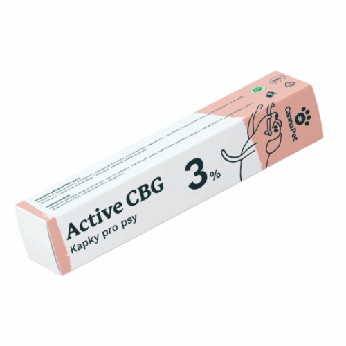 CannaPet Aktív CBG 3 % Cseppek kutyák számára