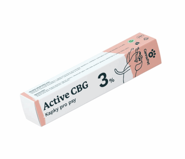 CannaPet Aktív CBG 3 % Cseppek kutyák számára