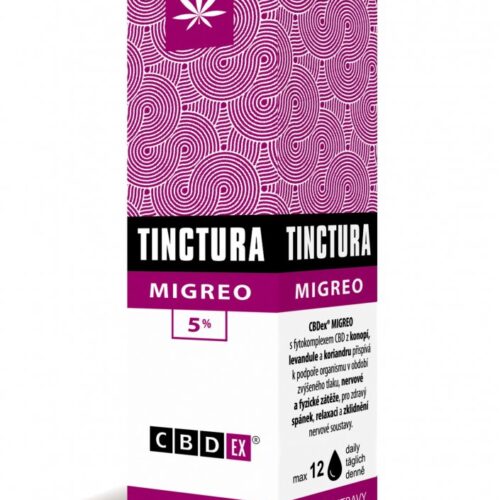CBDex Tinctura Migreo 5%