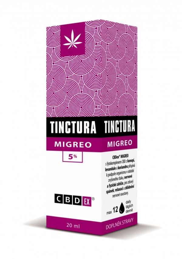 CBDex Tinctura Migreo 5%